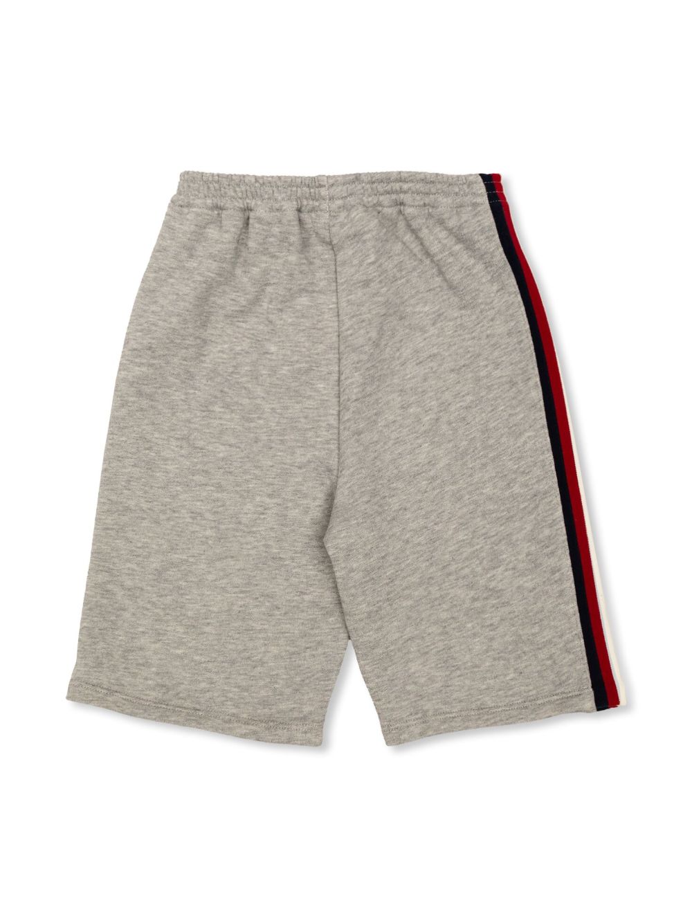 Gucci Kids Inlerlocking G-embroidered shorts - Grijs