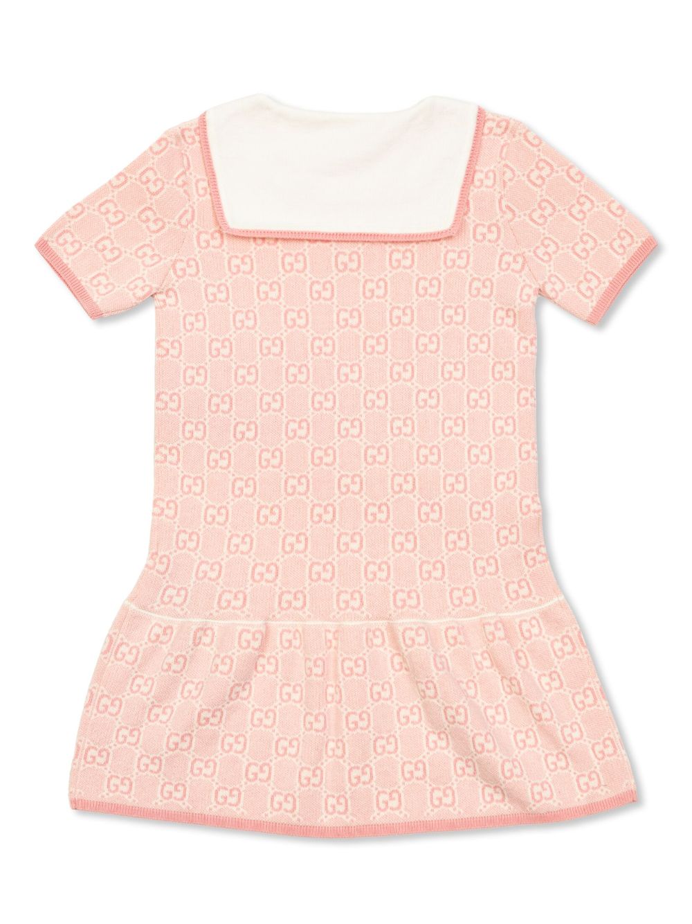 Gucci Kids GG cotton dress - Pink