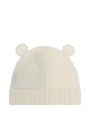 MONCLER モンクレール アンファン　ニットキャップ　帽子 Moncler Enfant（モンクレール・アンファン）ニット帽子 - FARFETCH