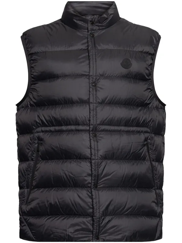 モンクレール MONCLER PLARET ダウンベスト Moncler Plaret ベスト | ブラック | FARFETCH JP