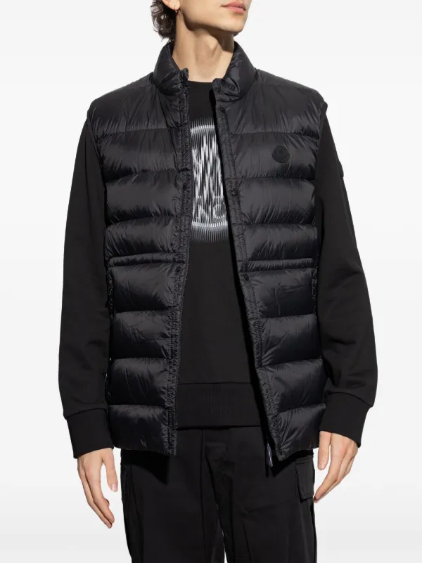 モンクレール MONCLER PLARET ダウンベスト Moncler Plaret ベスト | ブラック | FARFETCH JP