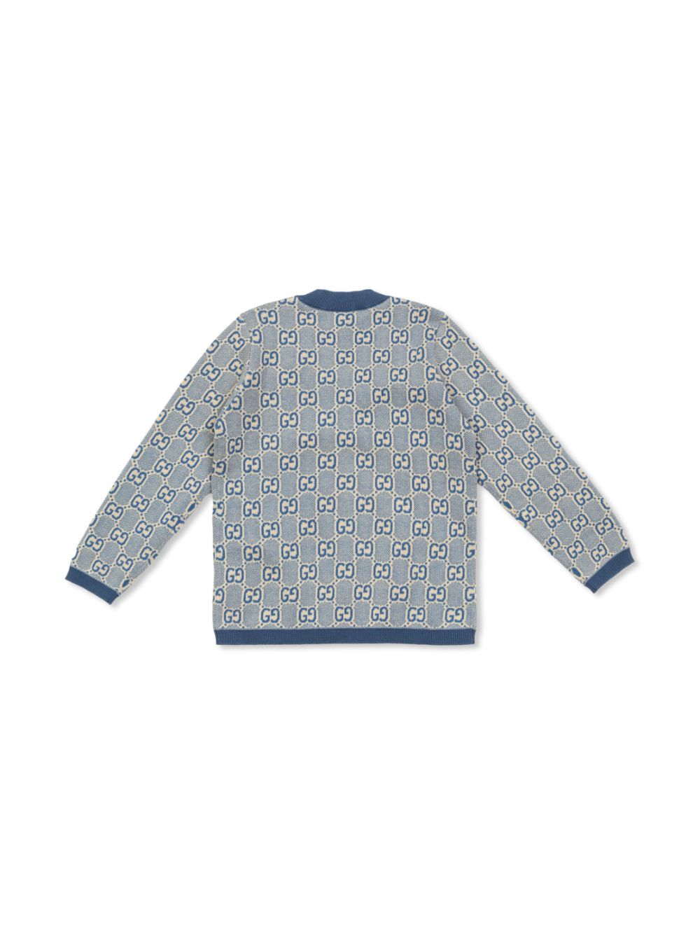 Gucci Kids Katoenen vest - Blauw