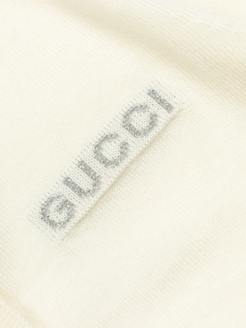 Gucci Kids Wollen vest Wit