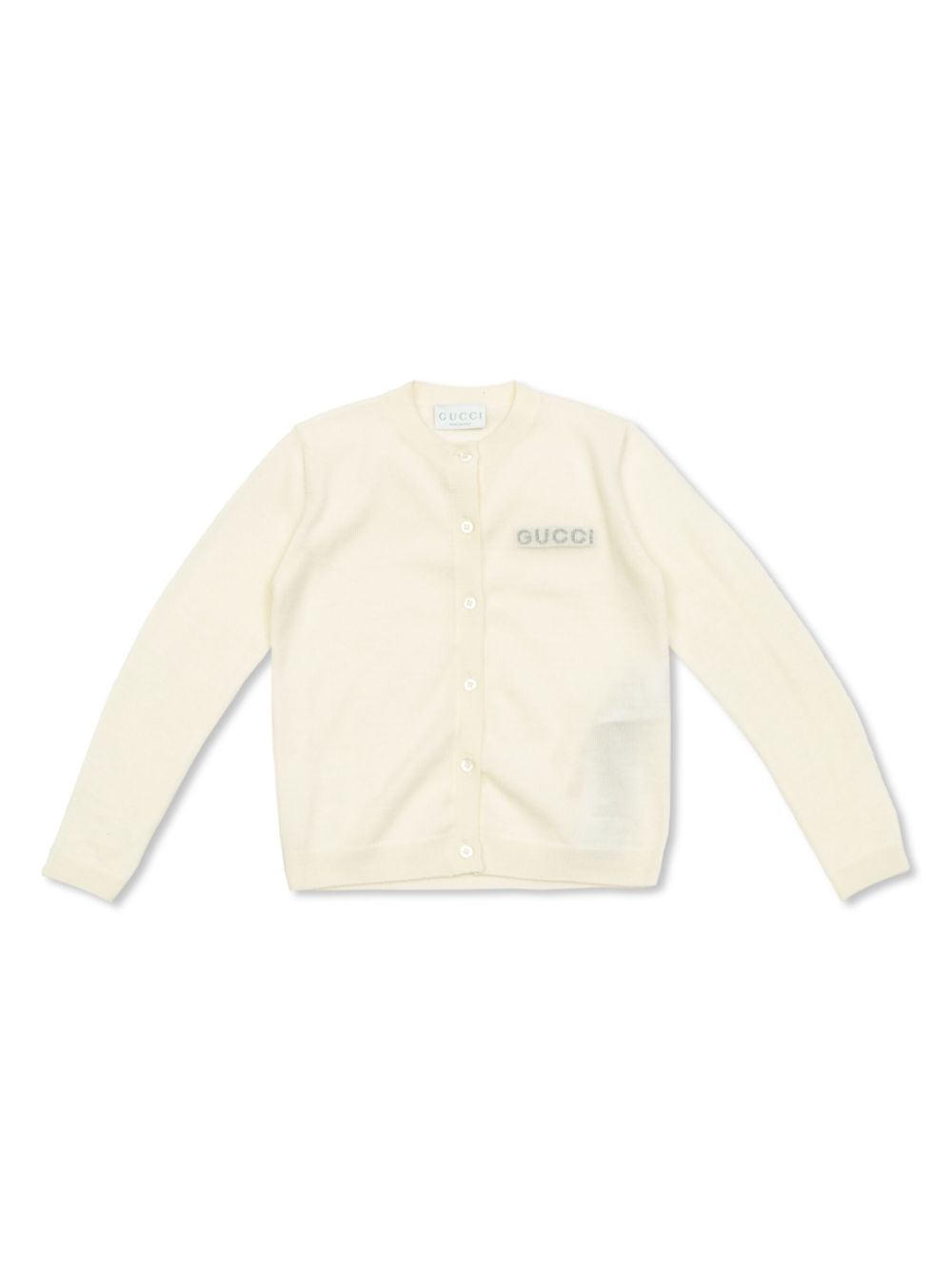 Gucci Kids wool cardigan - White