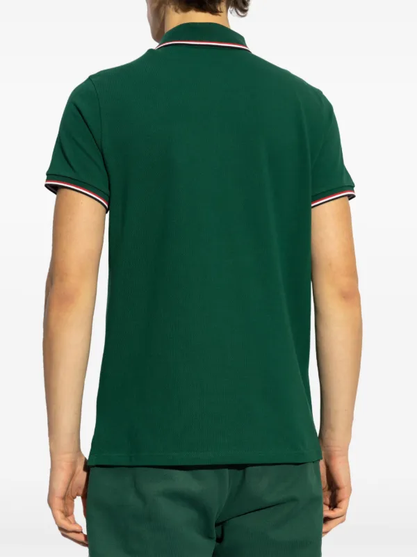 トップス MONCLER shoulder patch polo t-shirt Logo-patch polo shirt | Moncler | OTTODISANPIETRO