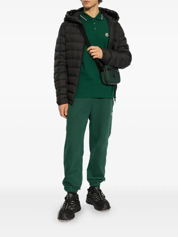 た*☆様 MONCLER ダークグリーン ポロシャツ 値下げ】MONCLER ダークグリーン ポロシャツ - メルカリ