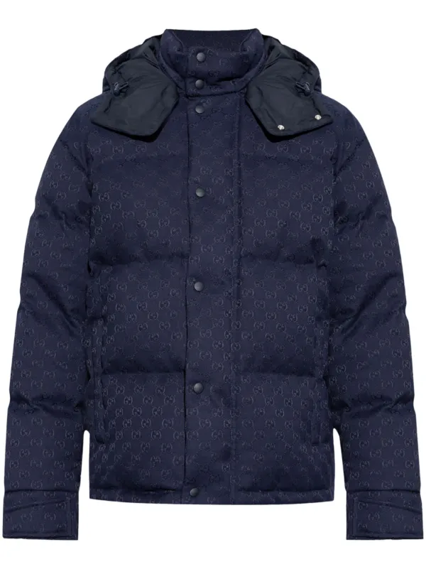 GUCCI コットンジャケット Gucci GG Canvas Jacket | Blue | FARFETCH