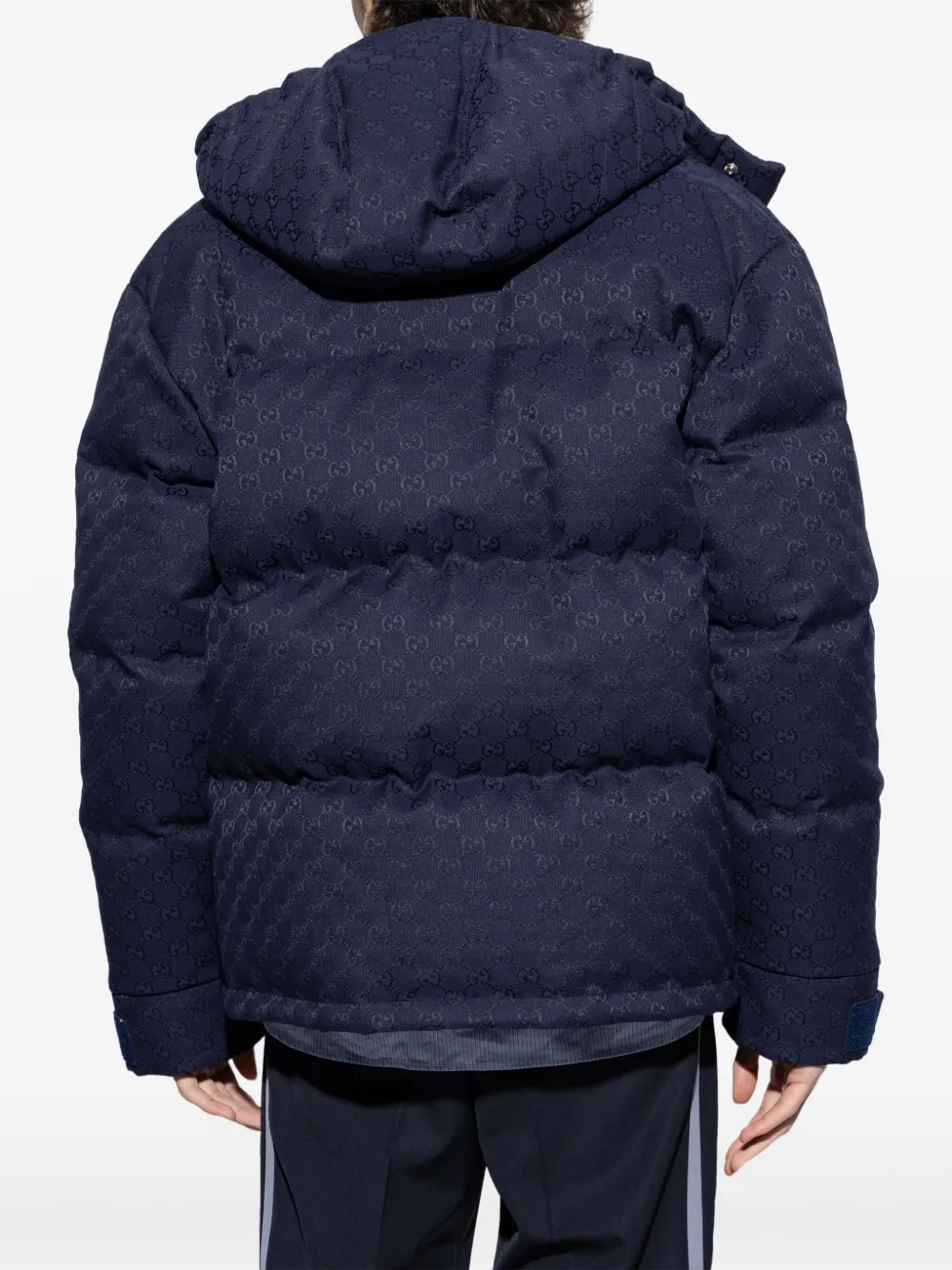 Gucci GG canvas jack Blauw