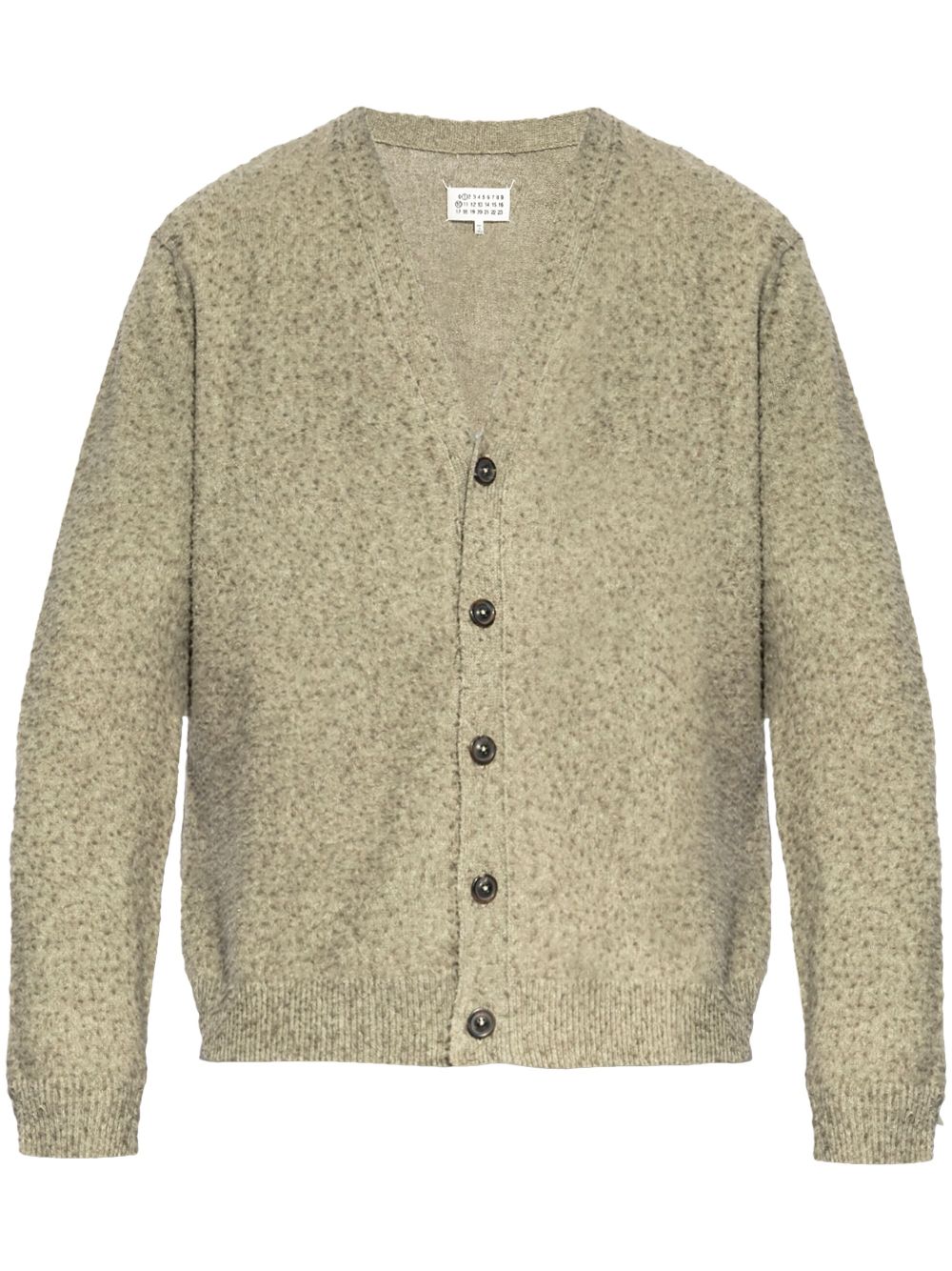 Maison Margiela pilled cardigan - Neutrals