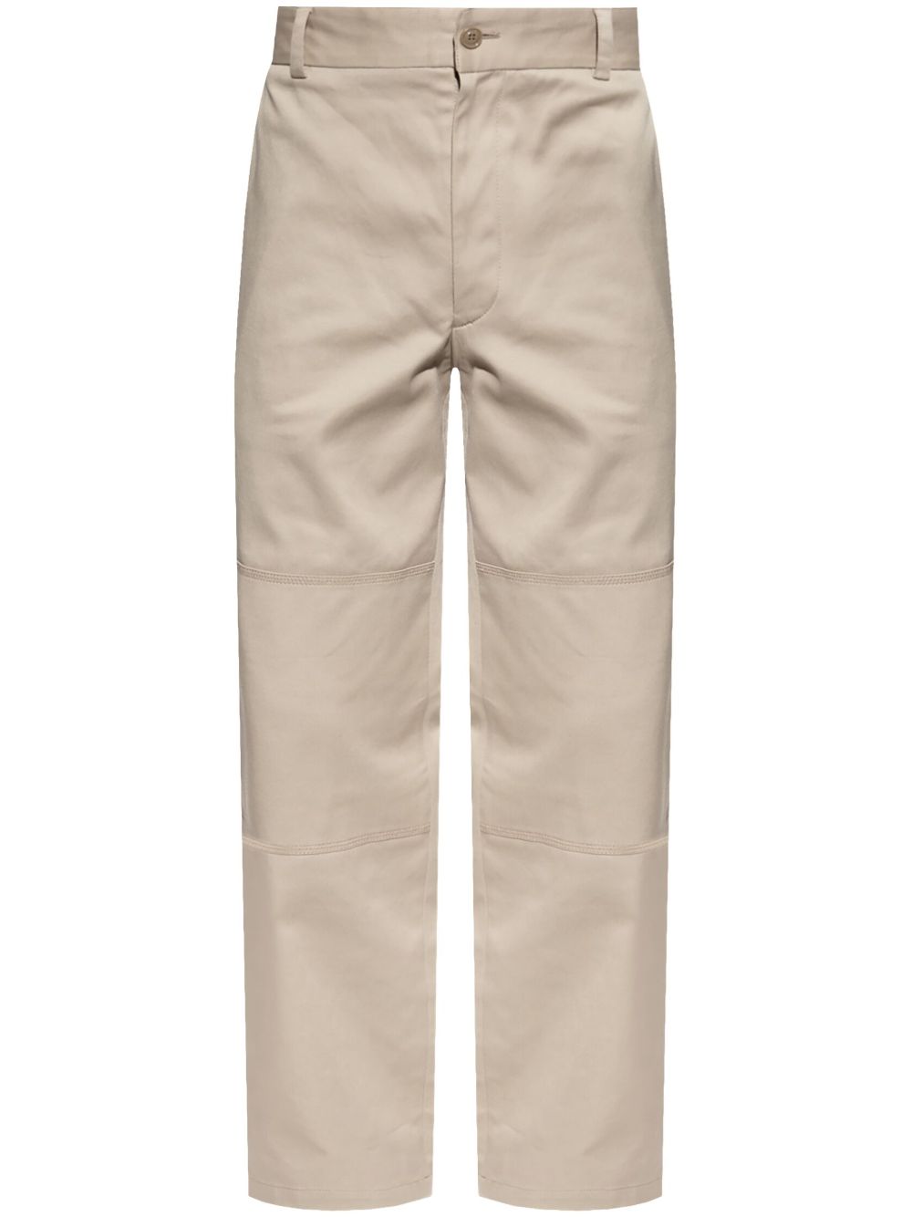 Moncler gabardine trousers - Neutrals