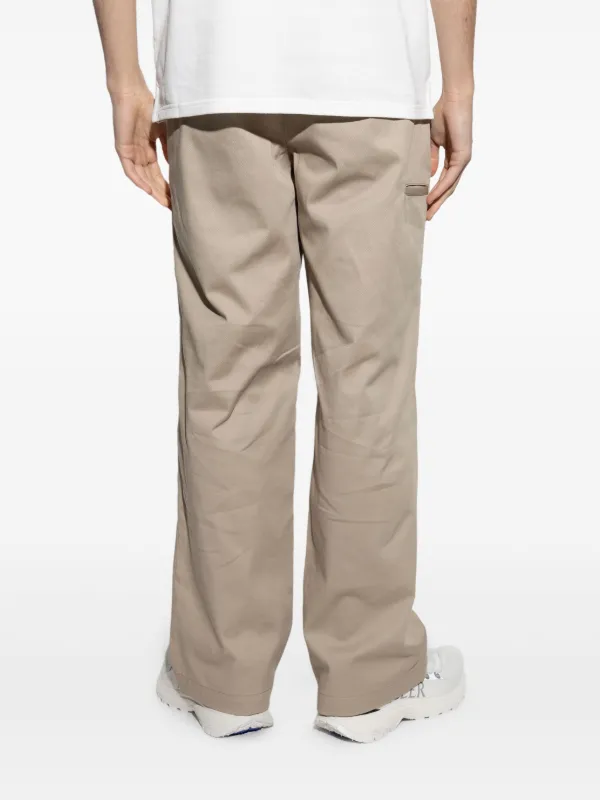 【MONCLER】Cottonギャバジンストレートレッグパンツ MONCLER モンクレール コットンパンツ メンズ スラックス