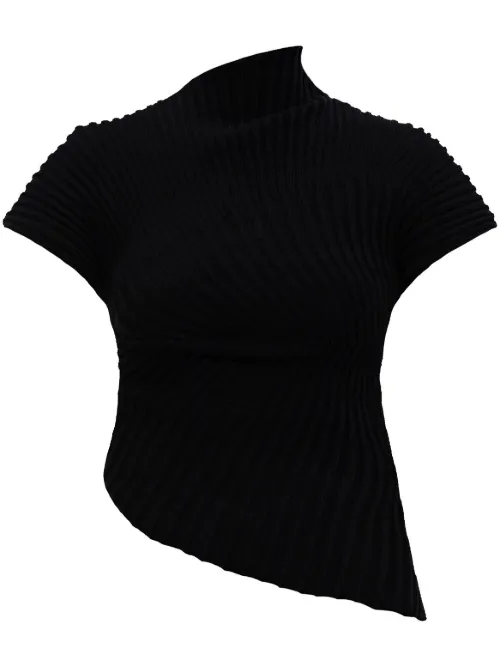 T-shirt en maille à design nervuré - Cult Gaia - Modalova