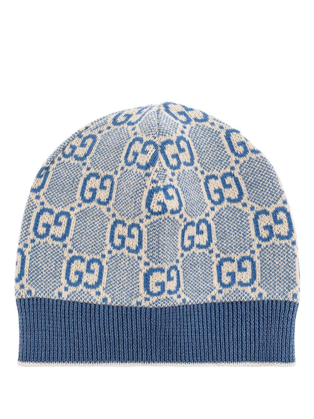 Gucci Kids GG cotton hat Blauw