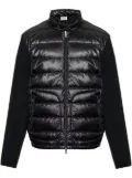 Moncler padded wool jacket - Black