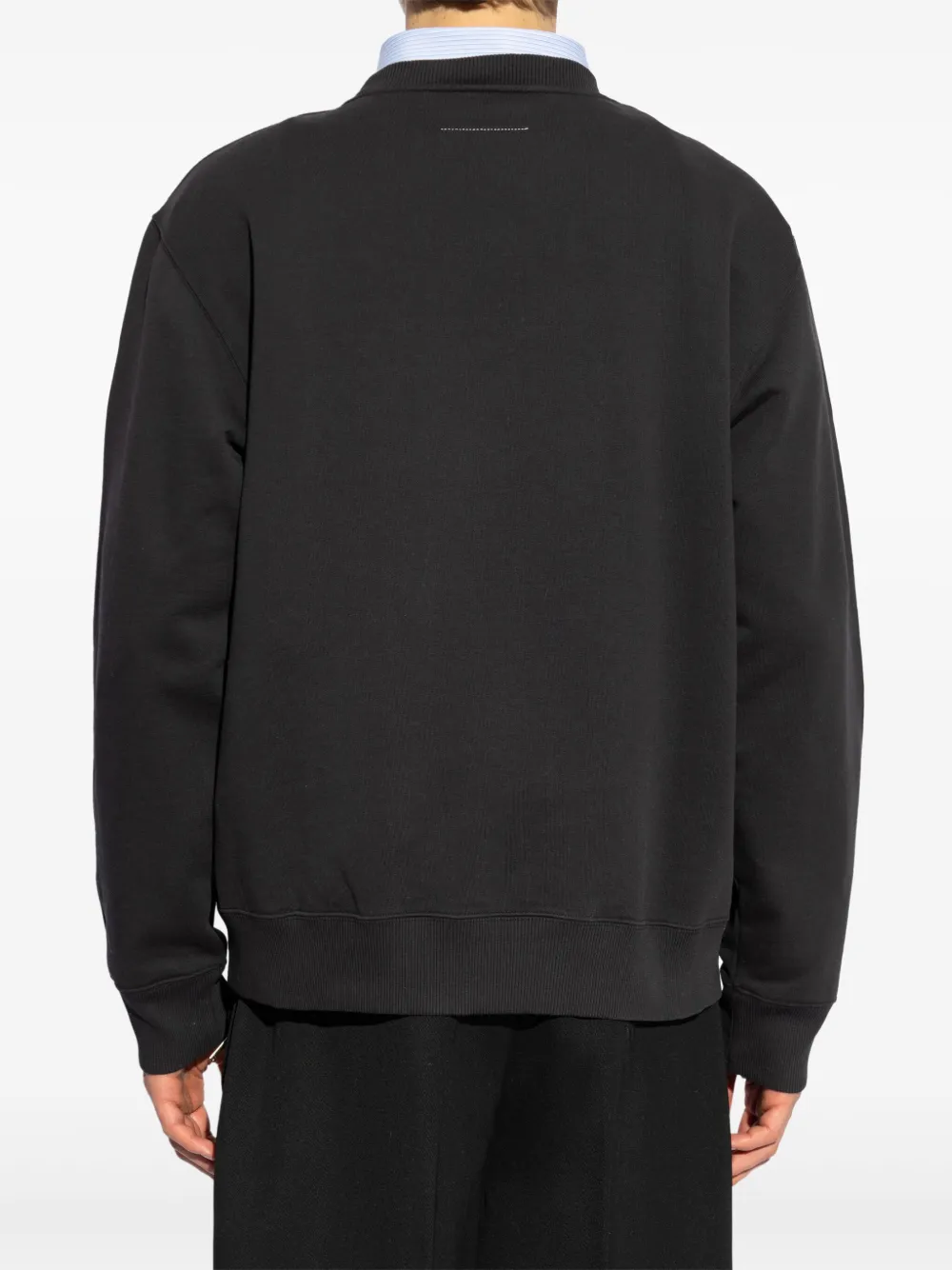 MM6 Maison Margiela Sweater met print Zwart