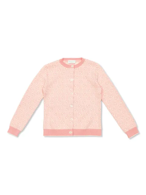 Gucci Kids GG cotton cardigan
