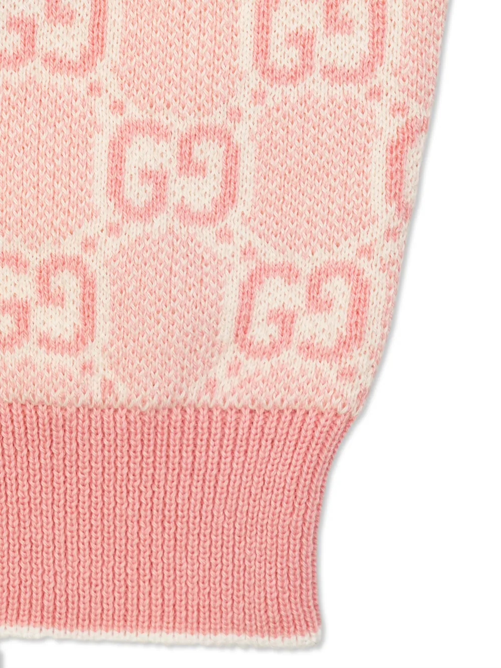 Gucci Kids Katoenen vest Roze