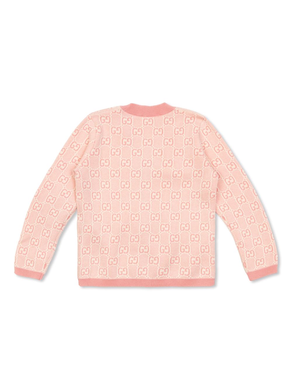 Gucci Kids GG cotton cardigan - Roze