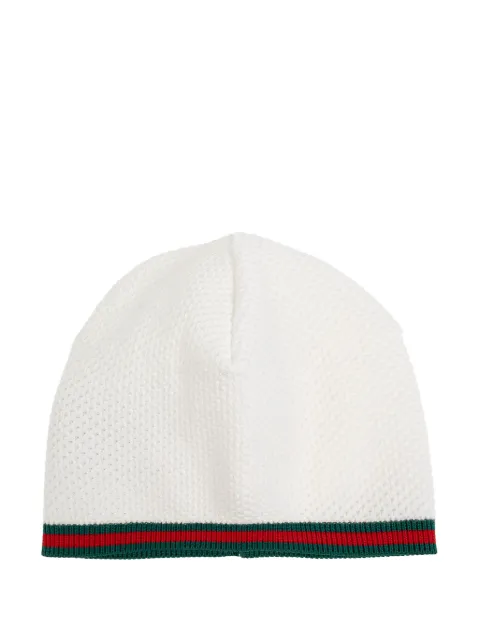 Gucci Kids Web-trim beanie