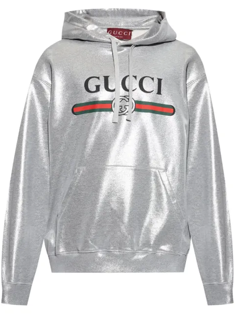 Gucci hoodie con logo estampado