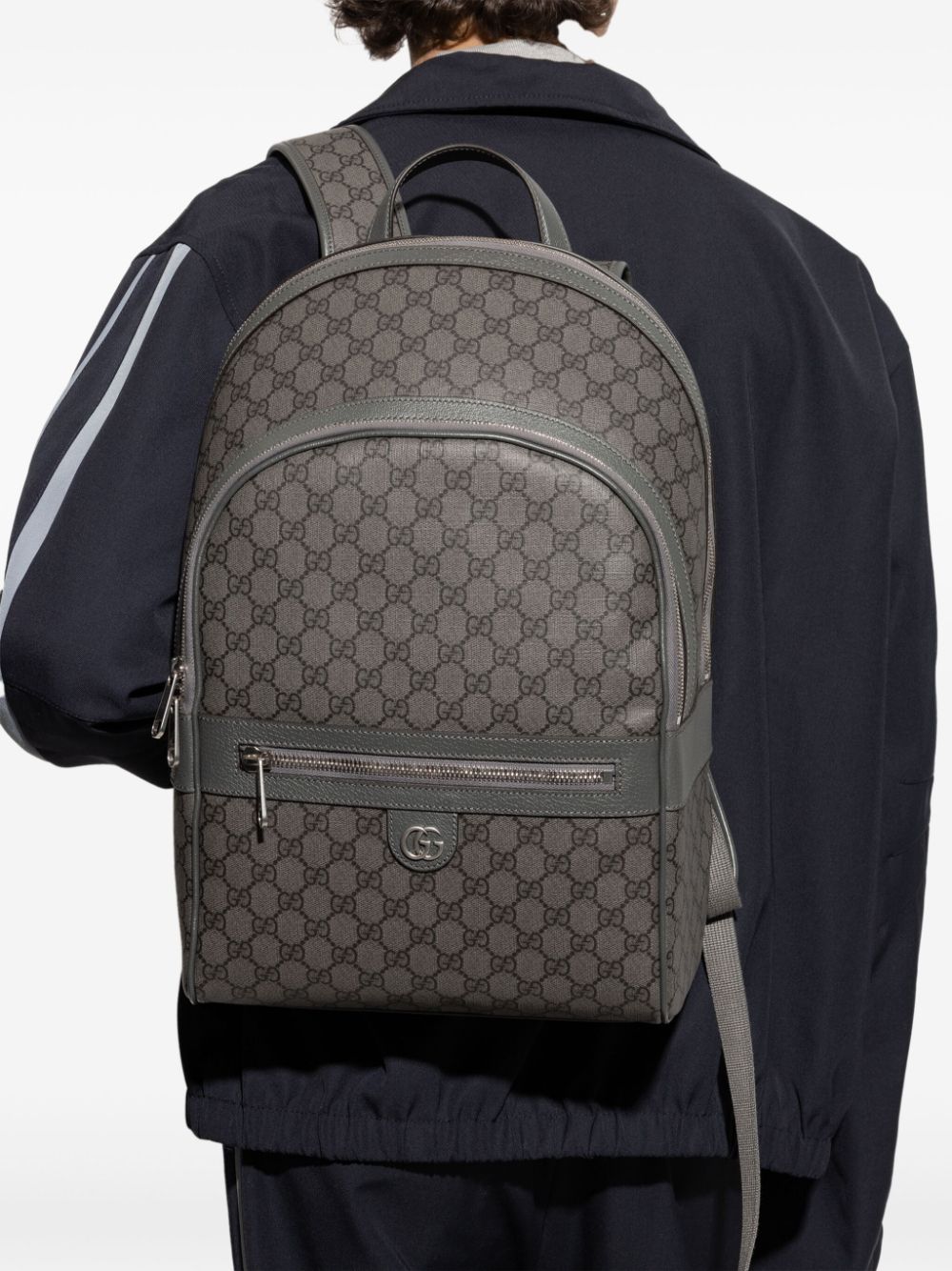 Gucci medium Ophidia backpack - Grijs