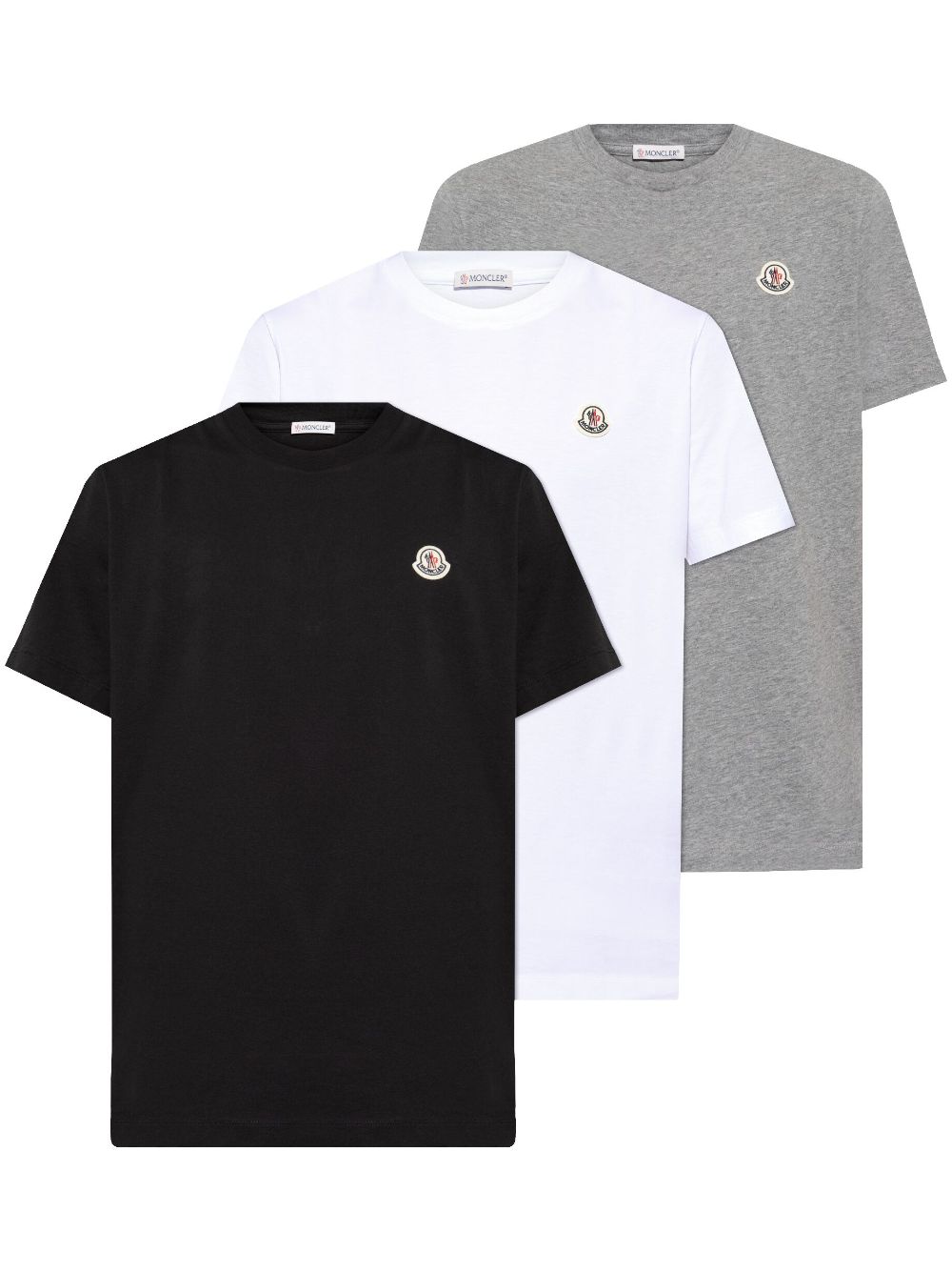 logo-patch T-shirt (pack of three)