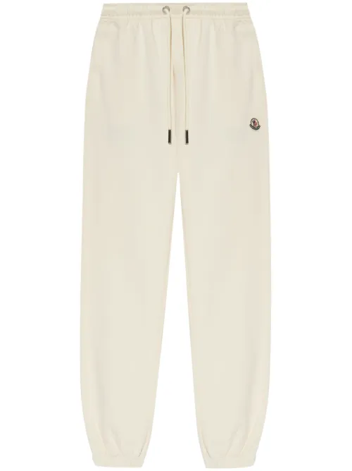 Pantalon de jogging à patch logo - Moncler - Modalova