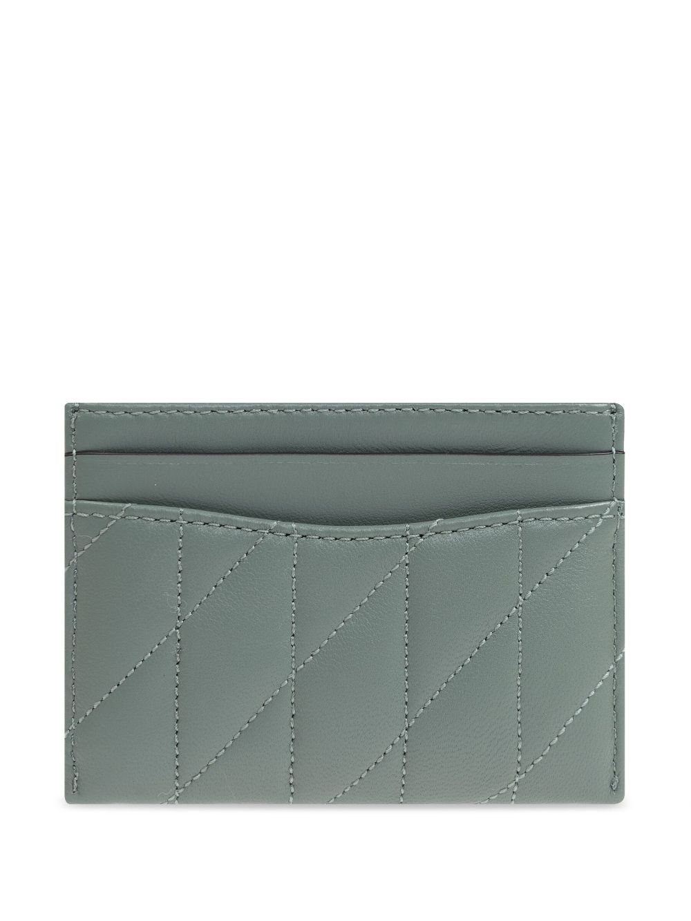 Coach Essential leather card holder - Groen