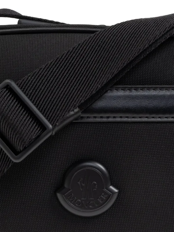 Moncler Cordura Messenger Bag | Black | FARFETCH JO