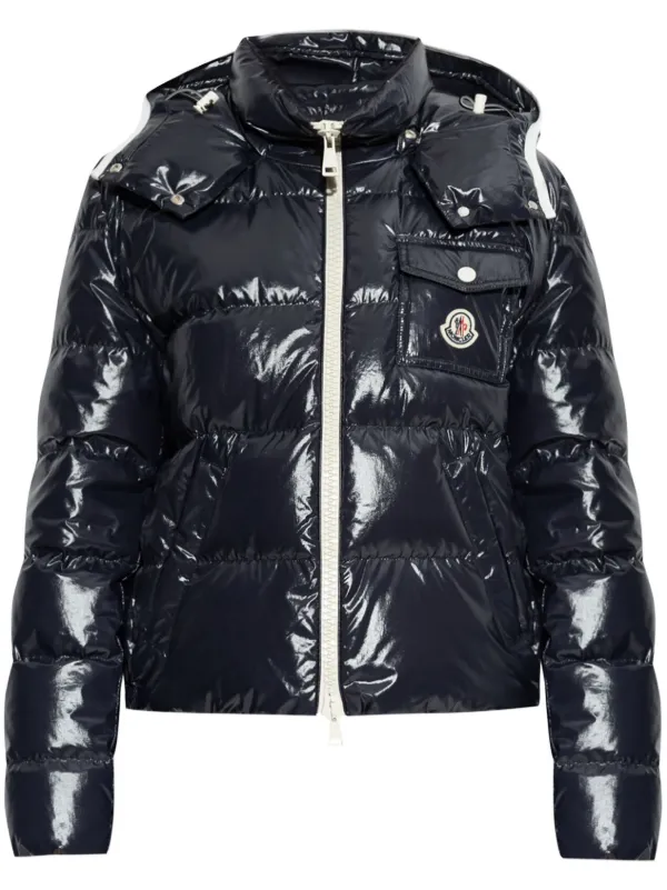 MONCLER ブラック アウター Black Gardy Hooded Short Down Jacket - Short Down Jackets