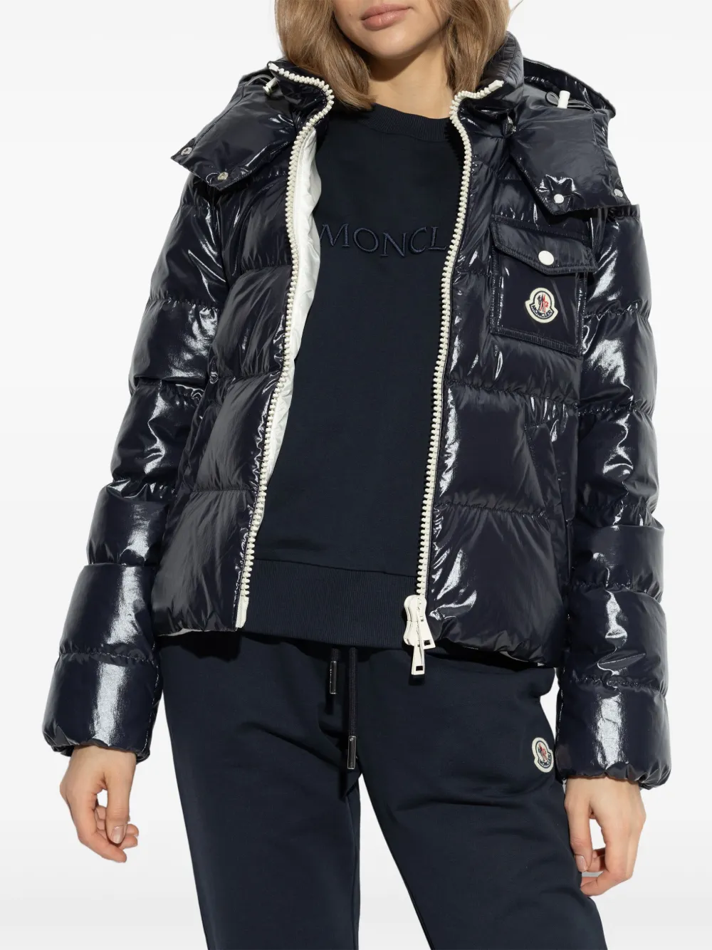 Moncler Andro jacket - Blauw