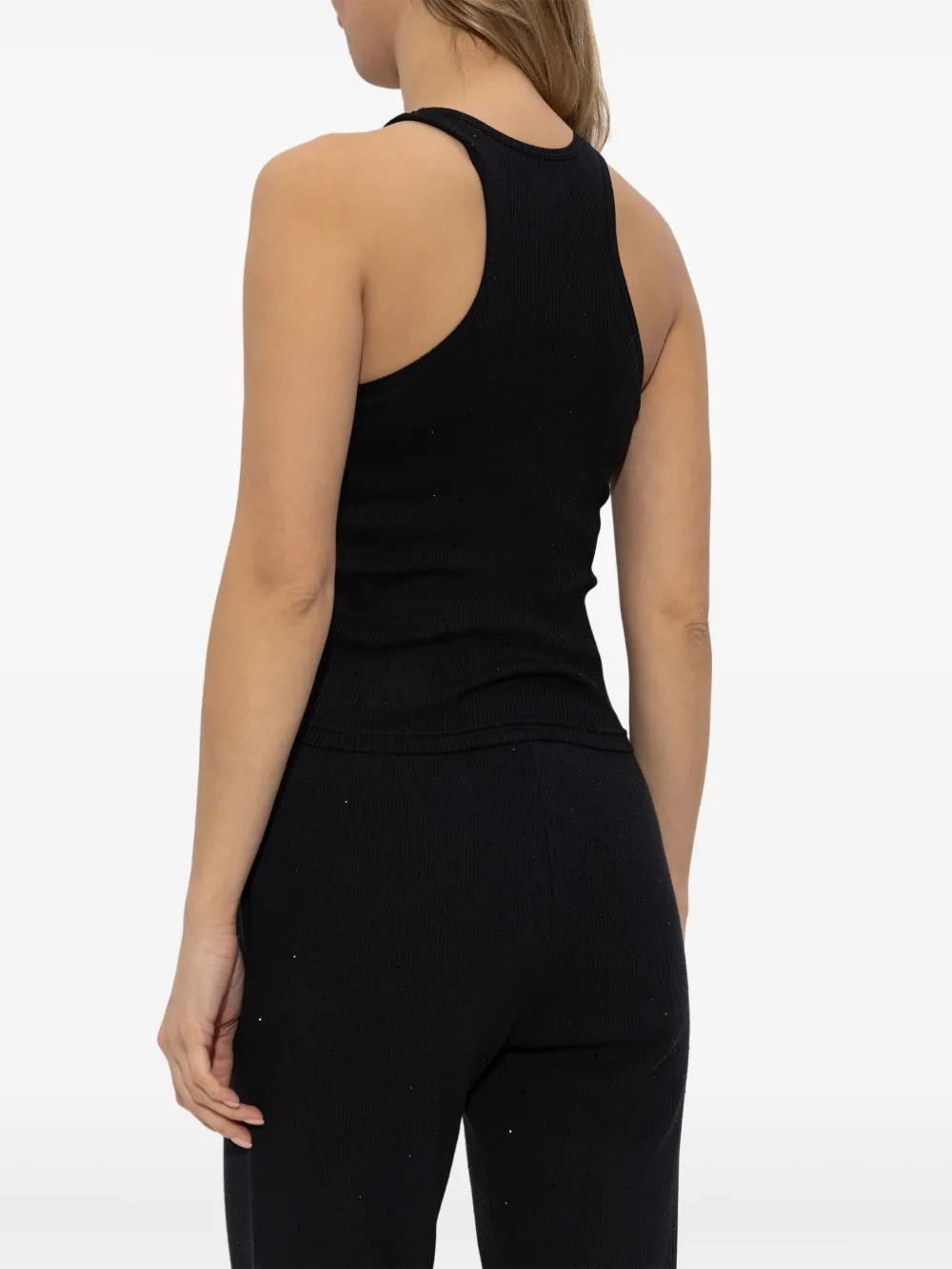 Alexander Wang Katoenen tanktop Zwart
