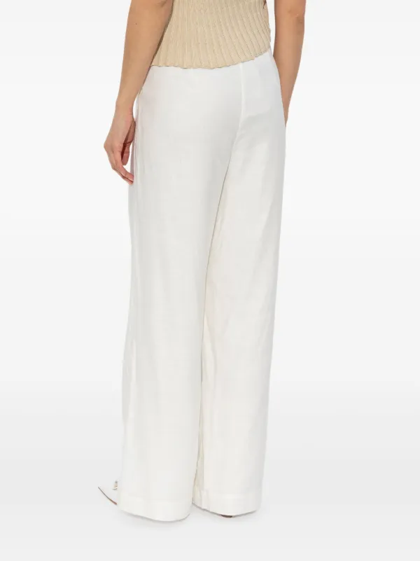 【送料&関税込】Cult Gaia Kora Pants In White Linen Cult Gaia Kora パンツ | ホワイト | FARFETCH JP