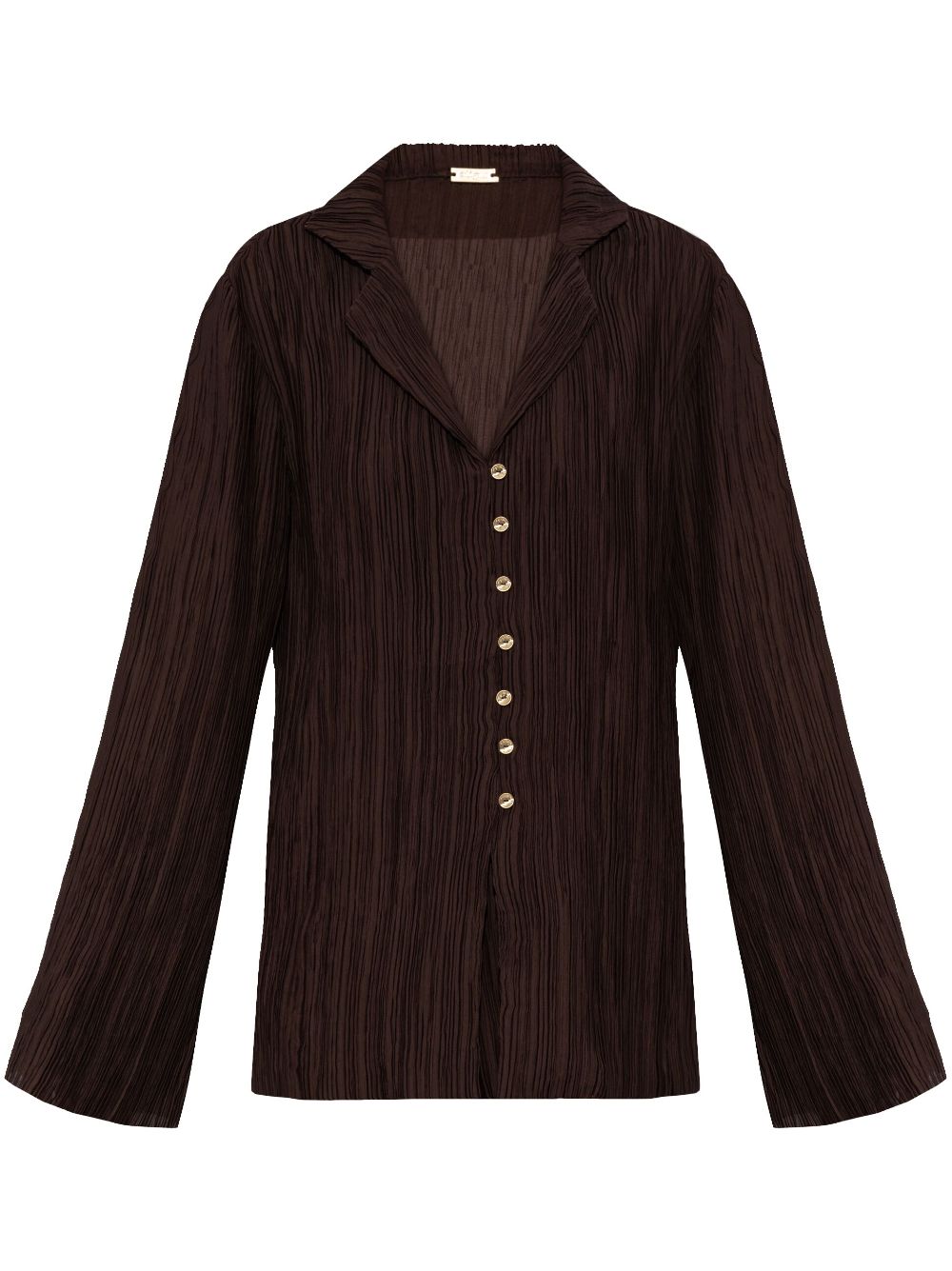 Cult Gaia Blouse met textuur Bruin