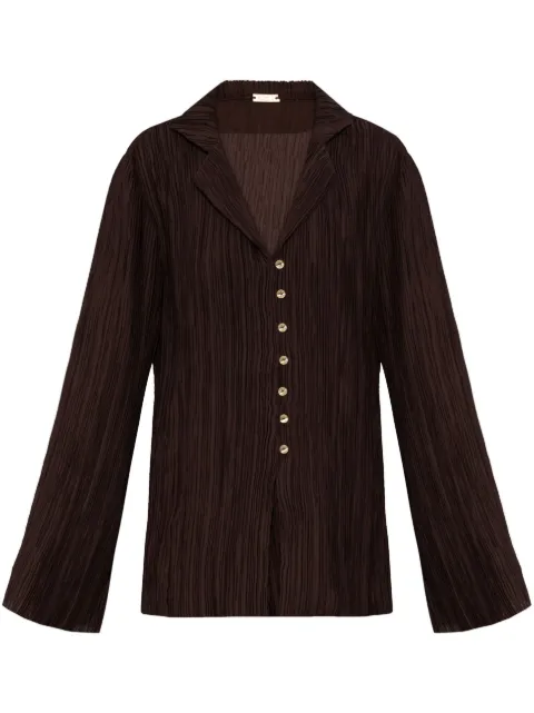 Cult Gaia Bluse mit texturiertem Finish