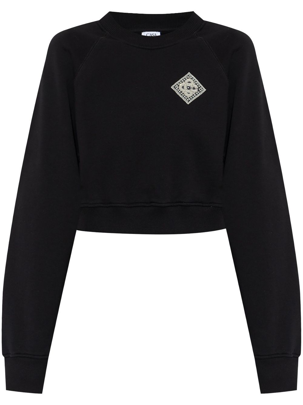 logo-patch sweatshirt