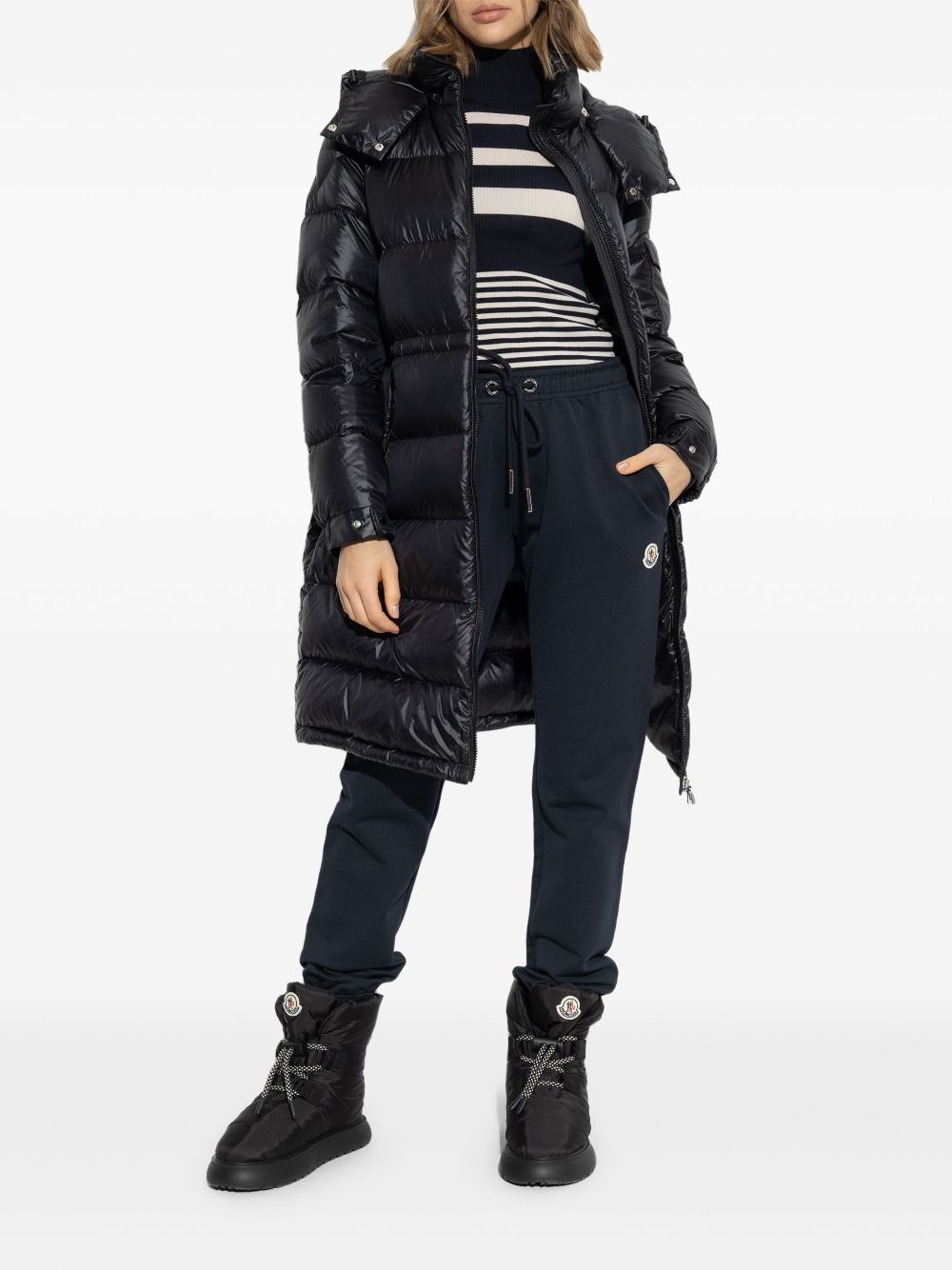 Moncler Meillon jas - Zwart