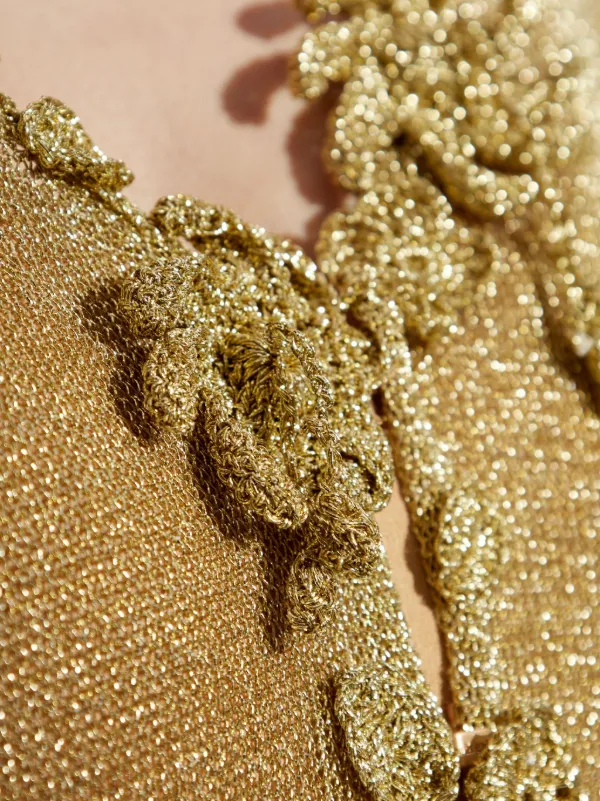 Cult Gaia Zenya Dress | Gold | FARFETCH