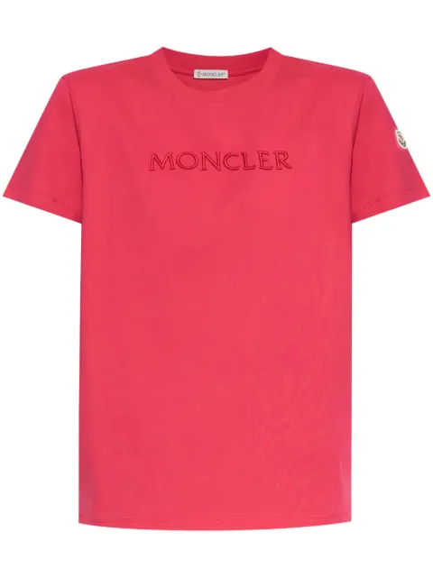 Moncler playera con logo bordado