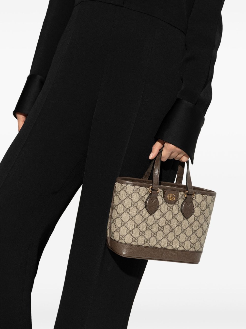 Gucci mini Ophidia tote bag - Beige