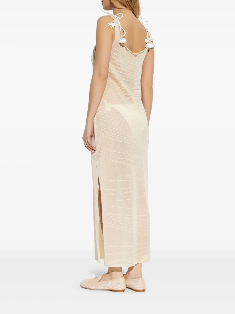 Cult Gaia Mai jurk Beige