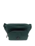 Moncler logo-patch belt bag - Green