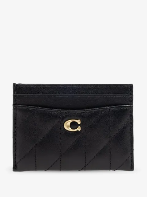 Coach Essential leather card holder