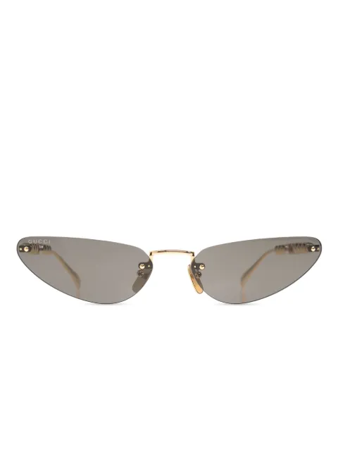 Gucci Eyewear نظارة شمس بإطار عين القطة