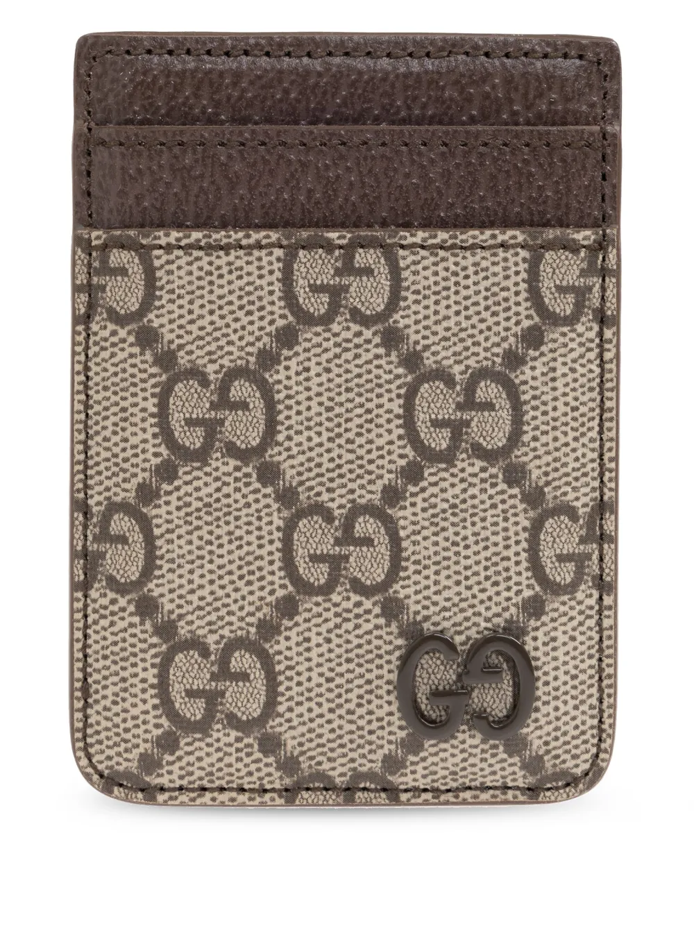 Gucci Magnetische pasjeshouder Beige