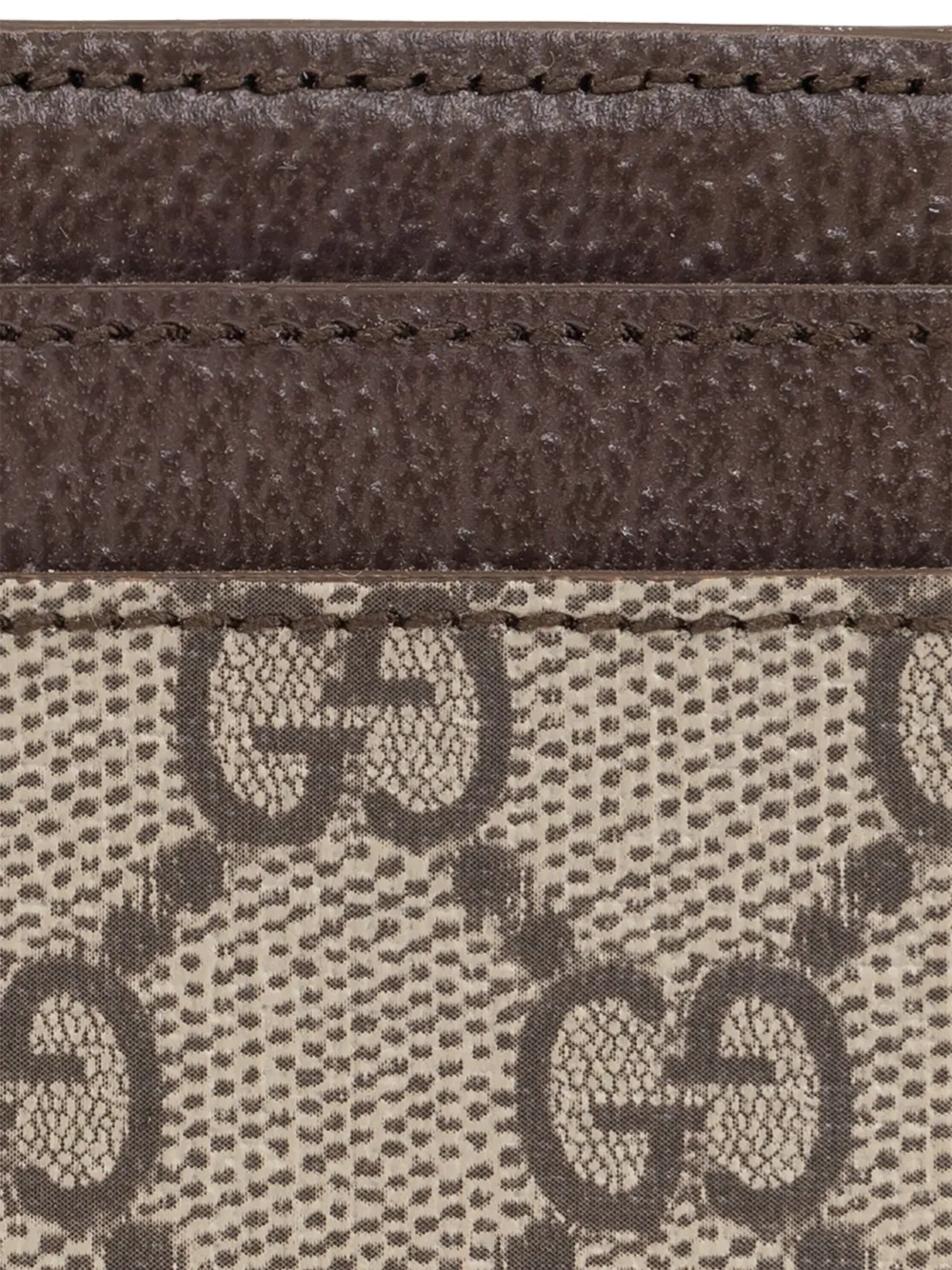Gucci Magnetische pasjeshouder Beige