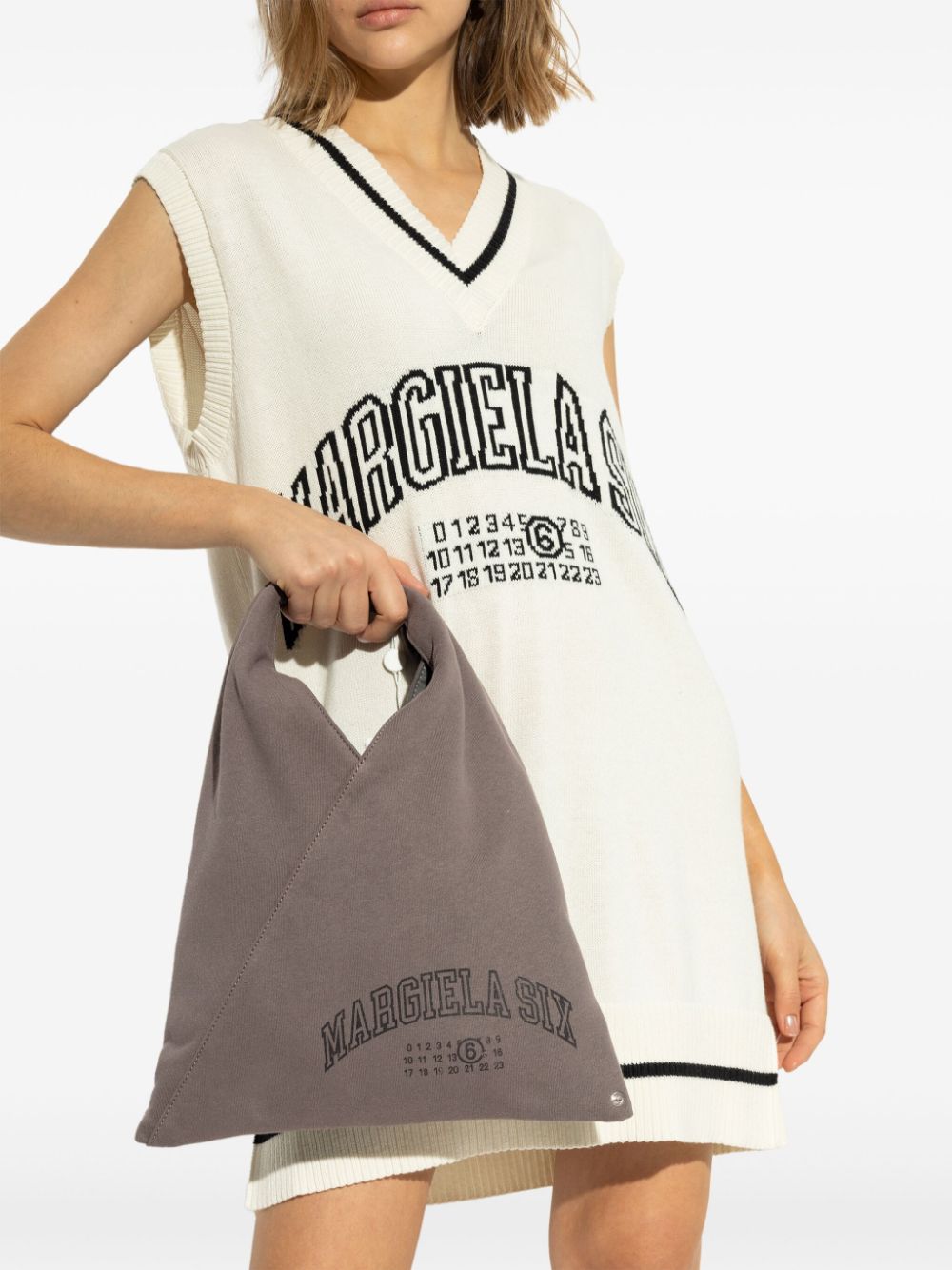 MM6 Maison Margiela Japanese tote bag - Grijs