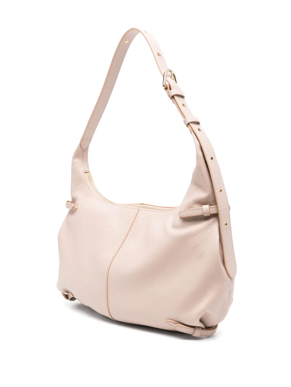 Coccinelle Large Abigail Shoulder Bag In Neutrals