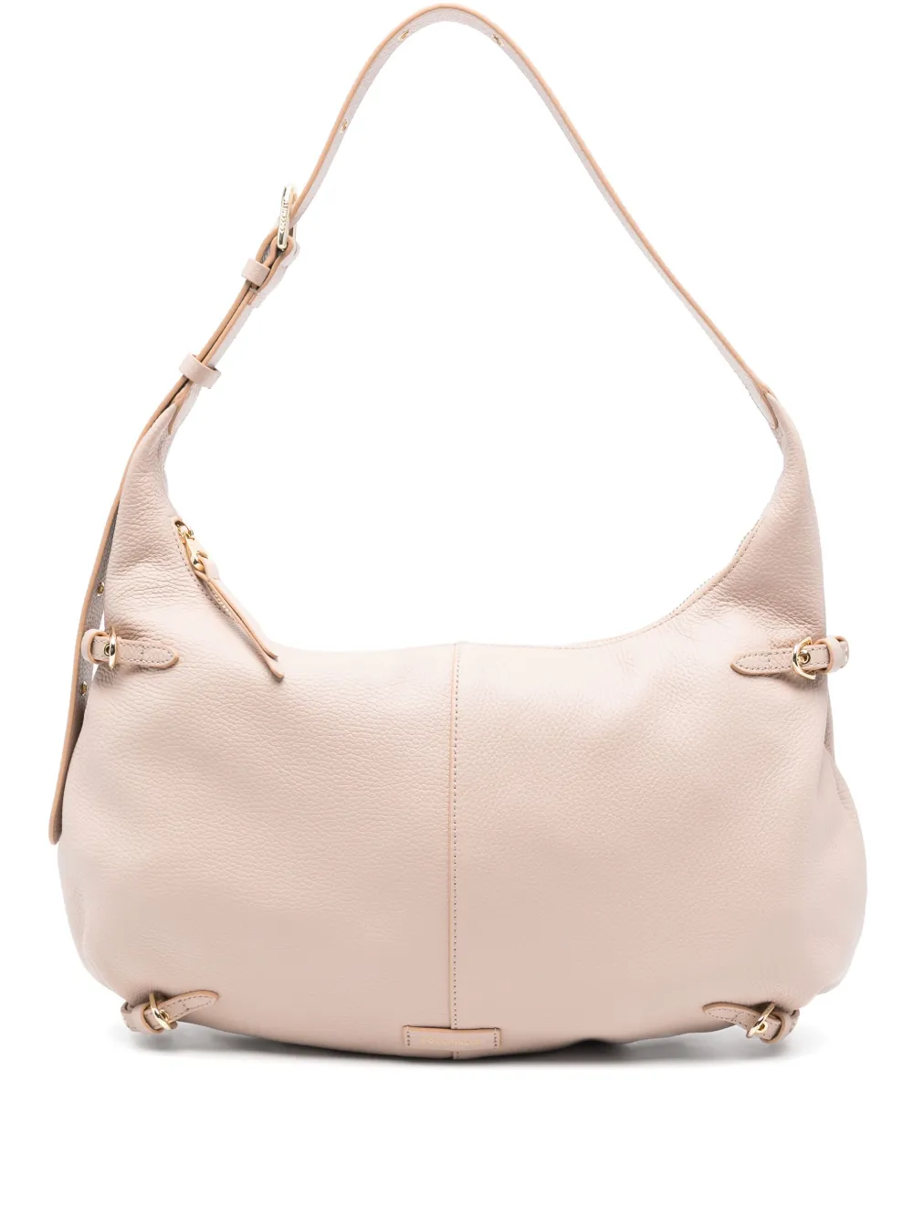 Coccinelle Large Abigail Shoulder Bag In Neutrals