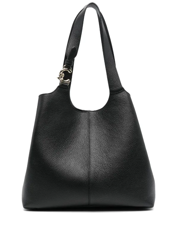 Coccinelle レザー トートバッグ | ブラック | FARFETCH JP